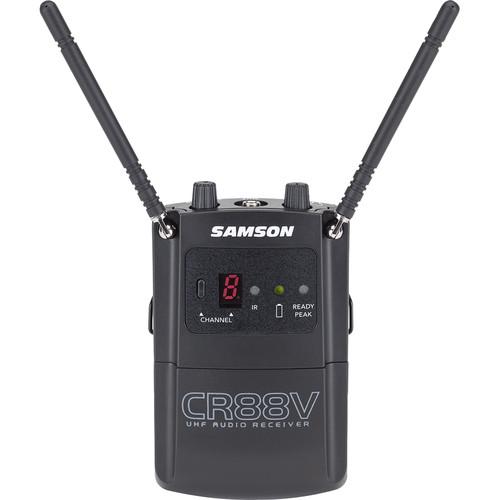 Samson Concert 88  Camera Handheld Uhf Wireless System Channel D - Red One Music