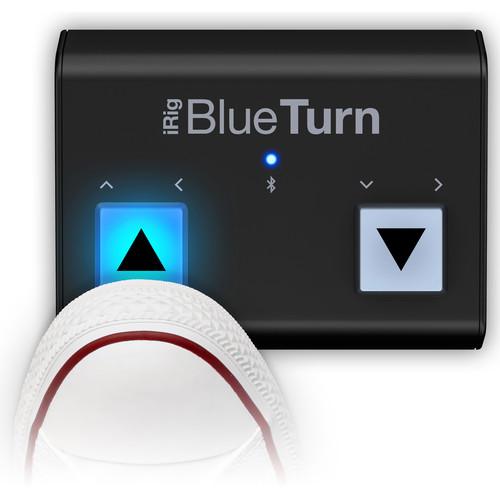 Ik Multimedia Irig Blueturn  Wireless Page Turner For Ios - Red One Music