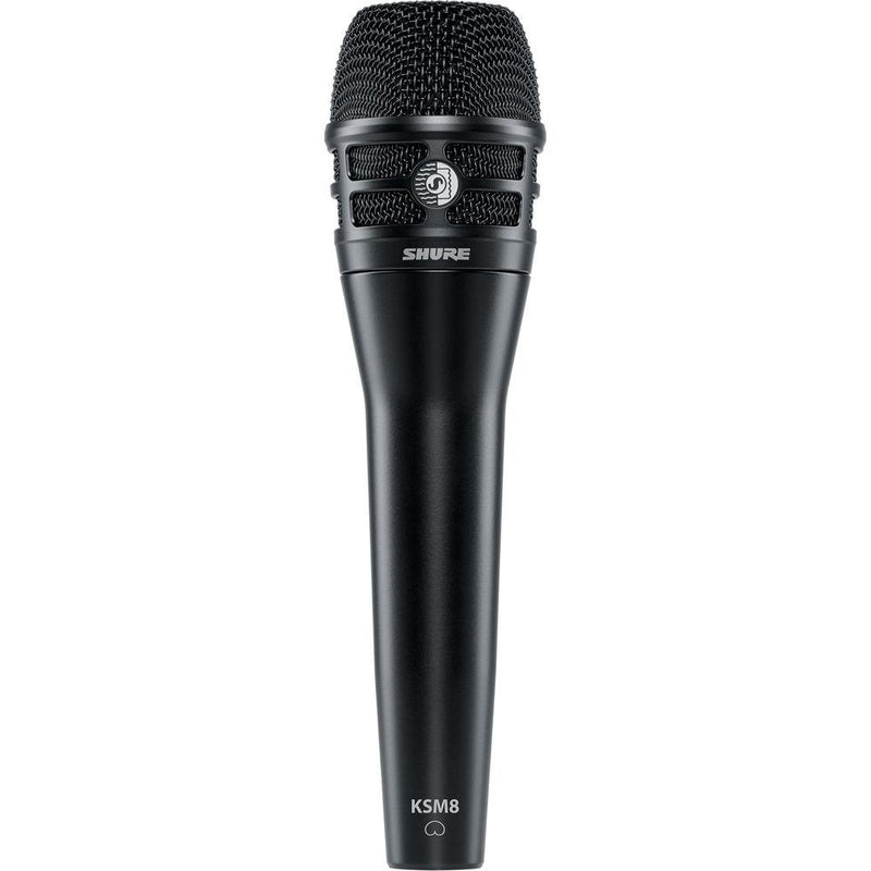 Shure KSM8/B Dualdyne Dynamic Handheld Vocal Microphone Black - Red One Music