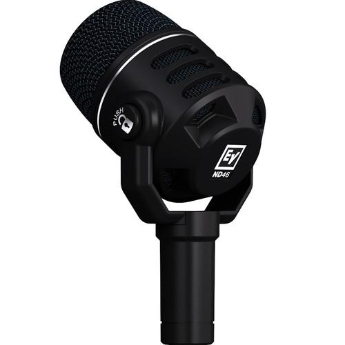 Electro-Voice Ev Nd46  Nd46 Dynamic Supercardioid Instrument Microphone - Red One Music