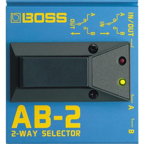 Boss Ab-2 2-Way Selector Pedal - Red One Music