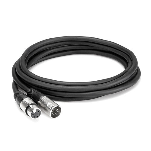 Hosa DMX-010 DMX512 XLR 5-Pin Male to Female Cable (10')