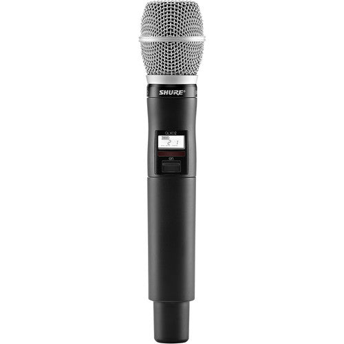 SHURE QLXD2 / SM86 Émetteur de microphones sans fil numérique avec capsule SM86 (x52: 902 à 928 MHz)