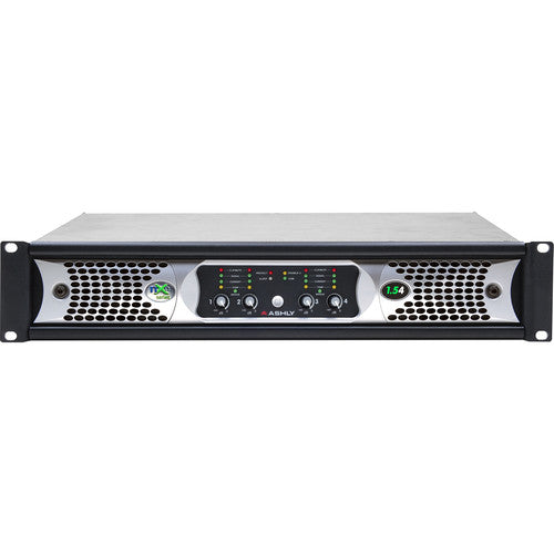 Ashly NXE1.54BD NXE Series 4-Channel Networkable Multi-Mode Power Amplifier with OPDAC4 & OPDante Cards