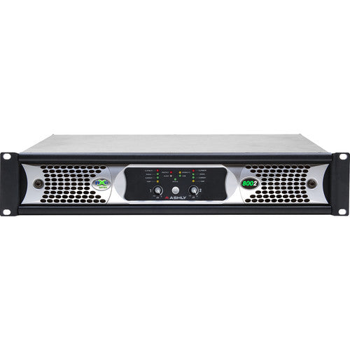 Ashly NXP8002D Amplificateur de puissance réseau multimode 2 canaux avec suite logicielle Protea DSP et interface numérique Dante