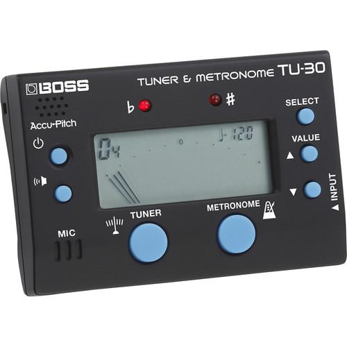 Boss Tu-30 Tuner And Metronome - Red One Music
