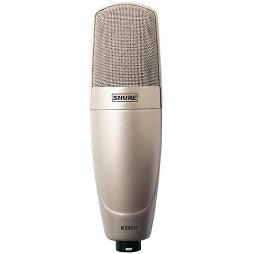 Shure KSM32/SL Studio Condenser Microphone Champagne - Red One Music