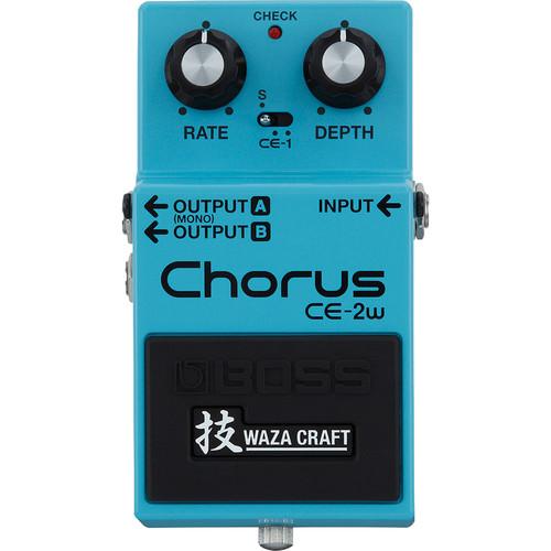 Boss Ce-2W Waza Craft Special Edition Chorus Pedal - Red One Music