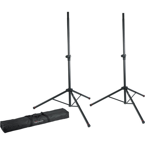 Gator GFW-SPK-2000 Set 2x Stands W/ Carry Bag - Red One Music
