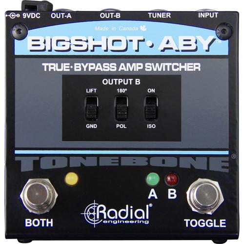 Radial Bigshot ABY Bypass Amplifier Switcher - Red One Music