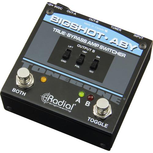 Radial Bigshot ABY Bypass Amplifier Switcher - Red One Music