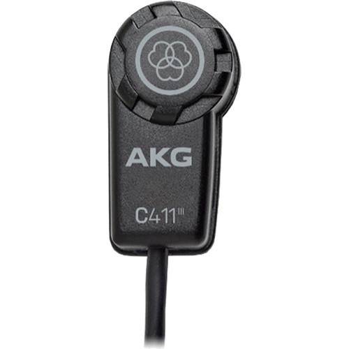 AKG C411 PP Condenser Pickup Microphone With Xlr - Red One Music