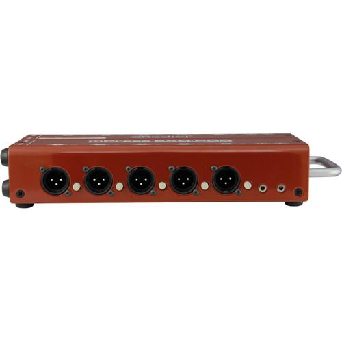 Radial Exo-Pod Broadcast Splitter With Xlr Amp 3.5Mm Connections - Red One Music