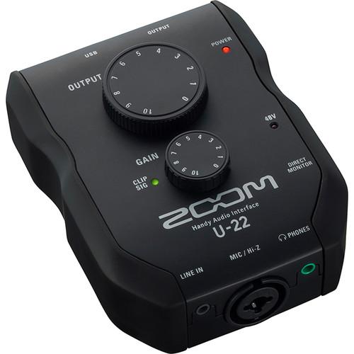 Zoom U-22 USB Mobile Recording And Performance Interface - Red One Music