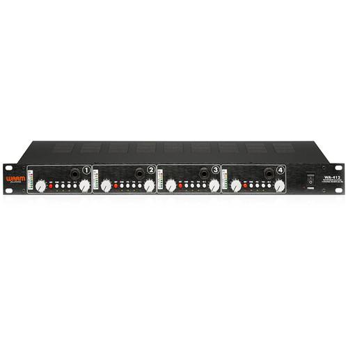 Warm Audio WA-412 4-CHANNEL Microphone Pre-Amp With DI - Red One Music