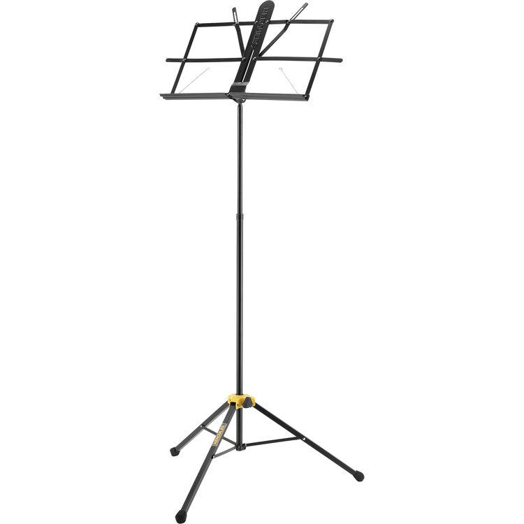 Hercules Bs100B Hercules Standstwo-Section Ez Glide Music Stand Black - Red One Music