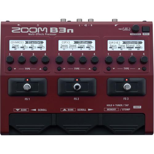Zoom B3N Multi-Effects Processor For Bassists - Red One Music