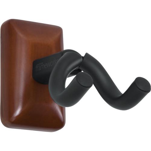 Gator Gfw-Uke-Hngrmhg Wall-Mounted Hanger For Ukulele/Mandolin Mahogany - Red One Music