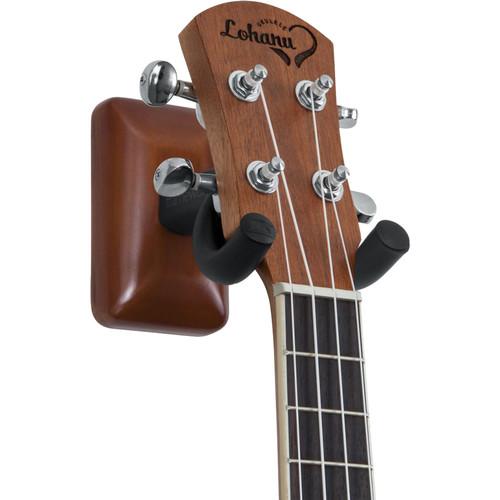 Gator Gfw-Uke-Hngrmhg Wall-Mounted Hanger For Ukulele/Mandolin Mahogany - Red One Music