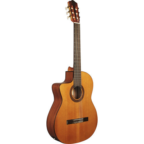 Cordoue Iberia C5-CE CD Guitare classique à chaîne de nylon gauche - Glucine élevée