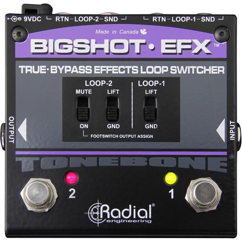 Radial Bigshot Efx R800 7214 Bigshot Efx Effects Loop Switcher - Red One Music