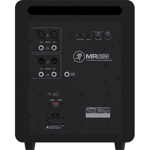 Mackie MRS10 10” Powered Studio Subwoofer - Red One Music