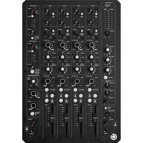 PLAYdifférently MODEL-1.4 Table de mixage DJ analogique ultracompacte 4 canaux haut de gamme