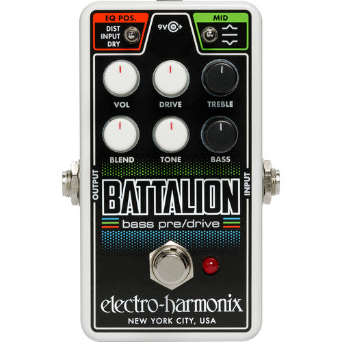 Electro-Harmonix NANO BATTALION BASS Mosfet Overdrive