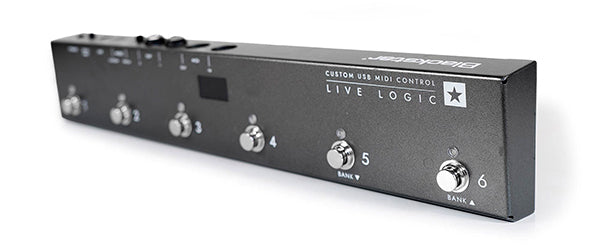 Blackstar LIVE LOGIC MIDI CONTROLLER - Contrôleur au pied midi à 6 boutons