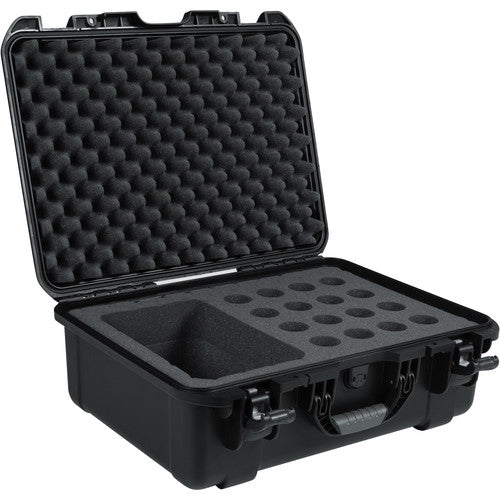 Gator GM-16-MIC-WP Boîtier étanche pour microphones filaires portables - 16 microphones