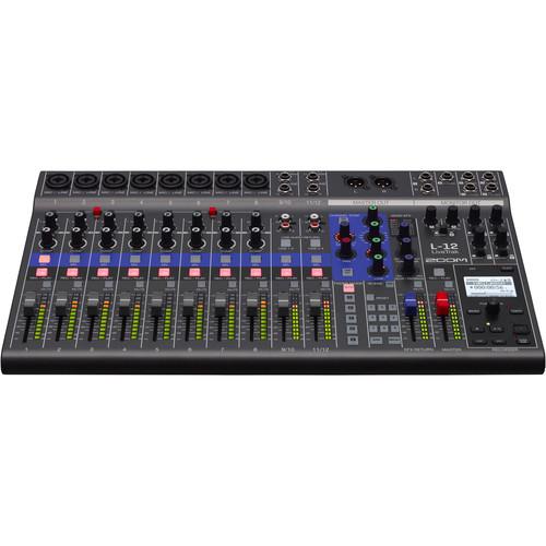 Zoom Livetrak L-12  12-Channel Mixerrecorder - Red One Music
