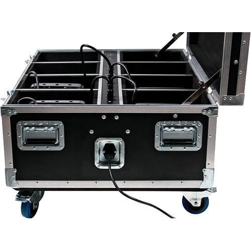 American Dj Wi-Flight-Case Flight Case For 8 Pars With Power Connection - Red One Music