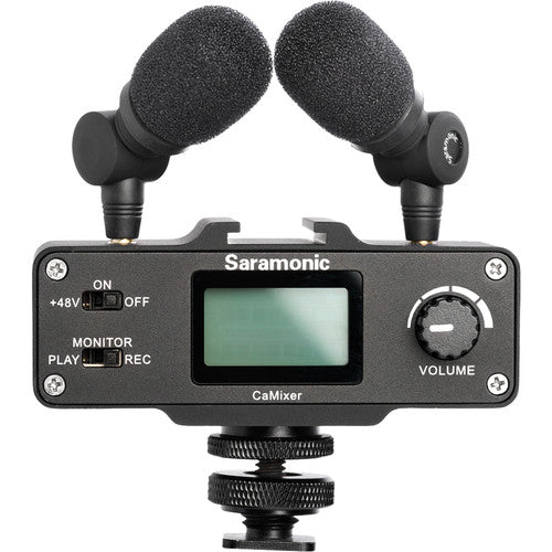 Saramonic VIDEOMIC Micro unidirectionnel TRS 3,5 mm pour appareils photo et caméscopes reflex numériques