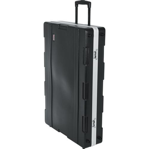 Gator G-Mix24X36 Rolling Ata Mixer Case With Lockable Recessed Latches And Pull-Out Handle - Red One Music