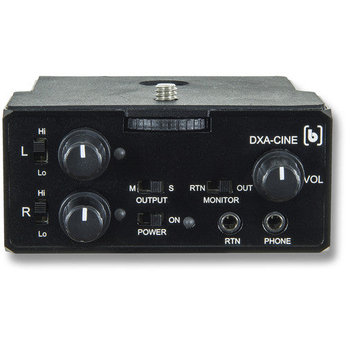 Adaptateur audio mini-prise Beachtek DXA-CINE pour caméras de cinéma