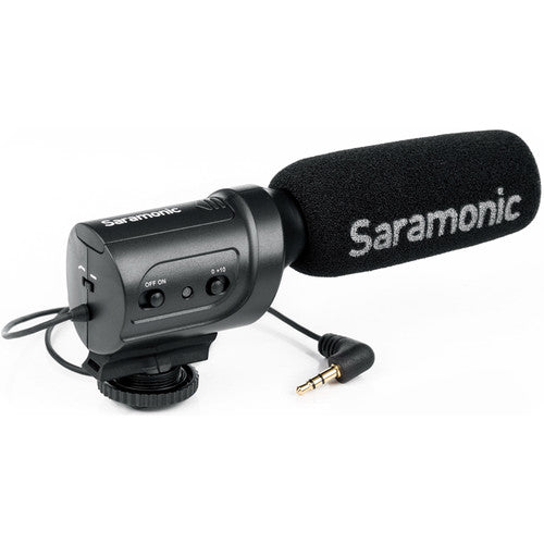 Saramonic SR-M3 Microphone à condensateur directionnel léger