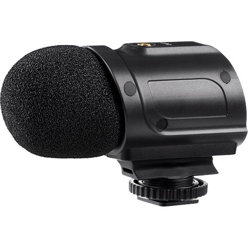 Saramonic SR-PMIC2 Mini microphone à condensateur stéréo avec support antichoc intégré
