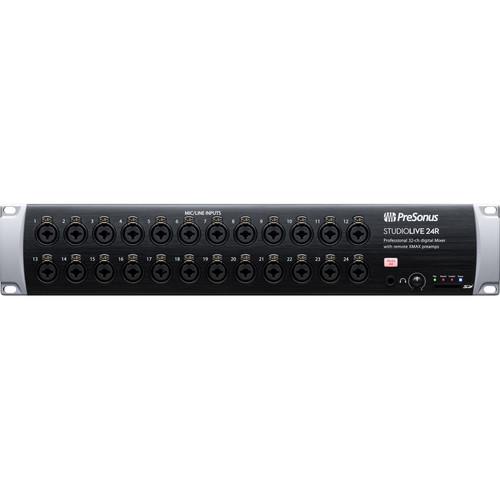 PreSonus STUDIOLIVE 24R 26-Input 32-Channel Series Iii Stage Box And Rack Mixer - Red One Music