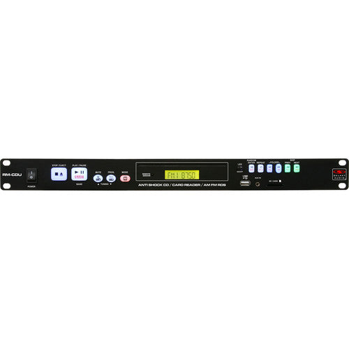 Galaxy Audio RM-CDU Rack Mount Tuner/CD Player Combo