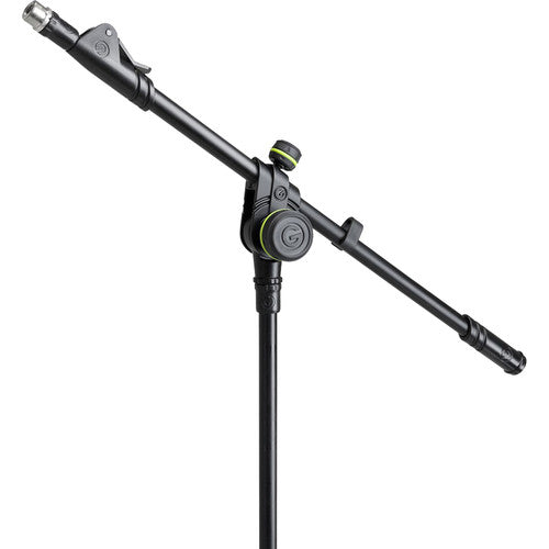Gravity GR-GMS4322B Pied de microphone avec base de trépied pliable et perche télescopique à réglage en 2 points