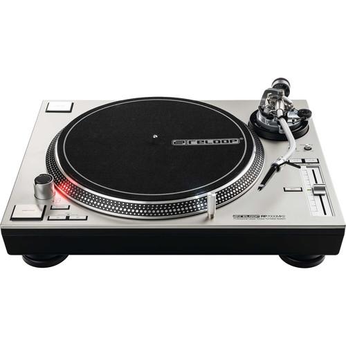 Reloop RP-7000-MK2 Silver High Torque Turntable - Red One Music