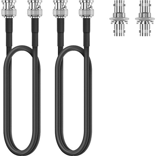 Sennheiser GA 2-XSW 2 Extension Cables and BNC Sockets to Front-Mount One Pair of Antennas