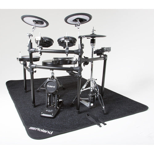 Roland TDM-25 Nonslip Floor Mat for Drums (78 x 64", Charcoal)