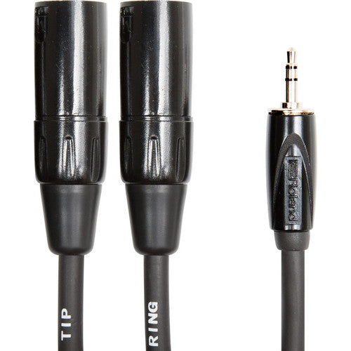 ROLAND RCC-5-352XM MINI Jack stéréo vers Dual XLR (M) Cable - 5 '
