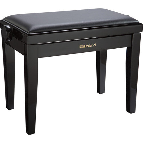 Roland RPB-200PE Piano Bench With Adjustable Cushioned Seat (Polished Ebony) - Red One Music