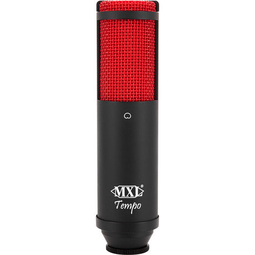 MXL TEMPO KR USB Microphone à Condensateur (Noir/Rouge) 