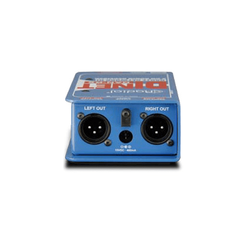 Radial Dinet Dan-Rx 2-Channel Dante Network Transmitter - Red One Music