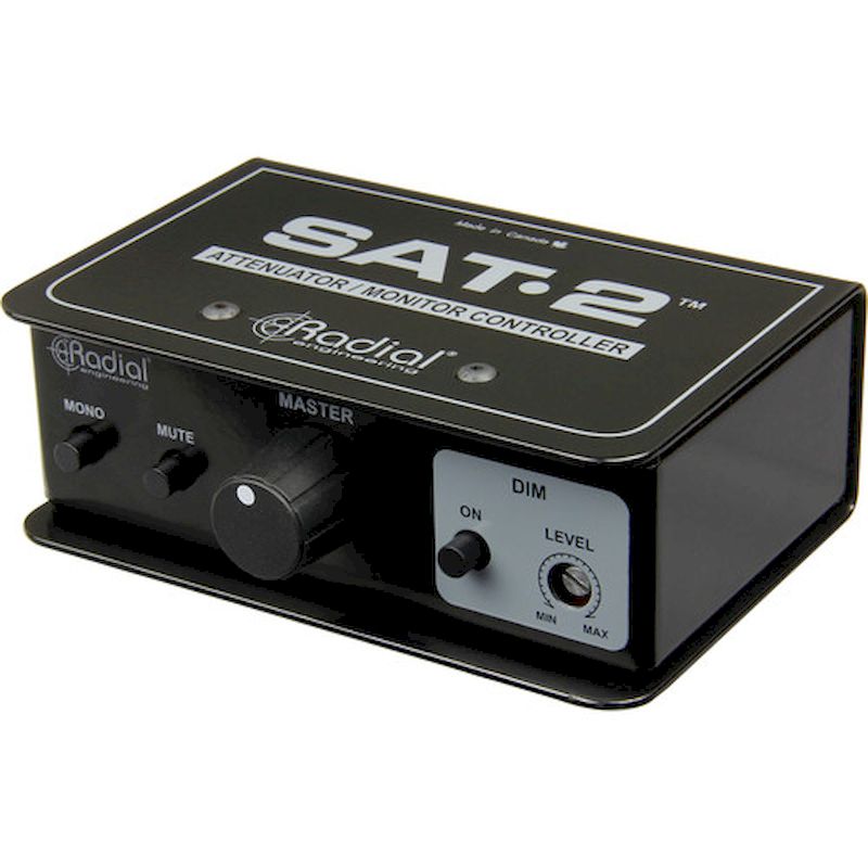 Radial Engineering SAT2 Stereo Monitor Controller & Audio Attenuator
