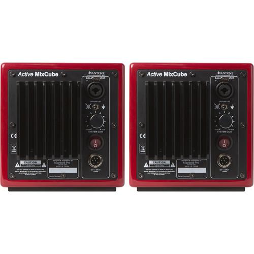 Avantone AV-ARED Mixcube Active Reference Monitors - Red One Music