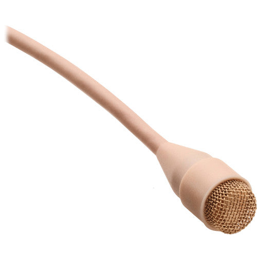 DPA 4060-OC-C-F03 Microphone omni-cravate à sensibilité normale avec adaptateur LEMO 3 broches pour émetteurs Lectrosonics SSM et Sennheiser SK - Beige